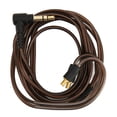 thumbnail image 2 of Cable de Auriculares, Reemplazo del Cable de Auriculares Efecto de la Piel Cobre de OxÍgeno ​​de Sonido Natural Claro para CKS1100 Para CKR90, 2 of 7