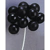 Oasis Supply 6 Bunches Party Balloons Cake Decorating Cupcake Topper, Black