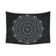 thumbnail image 1 of Tapiz de geometría sagrada ABPHQTO Mandala Logo Colgante de pared horizontal 150x200 cm, 1 of 1