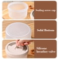 thumbnail image 3 of Tarro sellado multifuncional para alimentos | Contenedor de almacenamiento hermético de plástico para cocina y exterior | Apto para microondas | Compatible con nevera y lavavajillas | A prueba de, 3 of 5