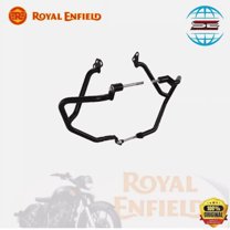 BLACK LARGE ENGINE GUARD FOR ROYAL ENFIELD NEW HIMLAYAN 450