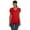 TRUE RED, variant on Fruit of the Loom Womens HD V-Neck T-Shirt L39VR (5 PACK)