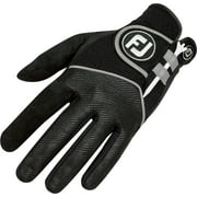 FootJoy RainGrip Golf Gloves  Pair (Black, L)