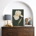 thumbnail image 2 of Canvas Wall Art White Iris Botanical Print for Living Room Decoration - 16x24, 2 of 8