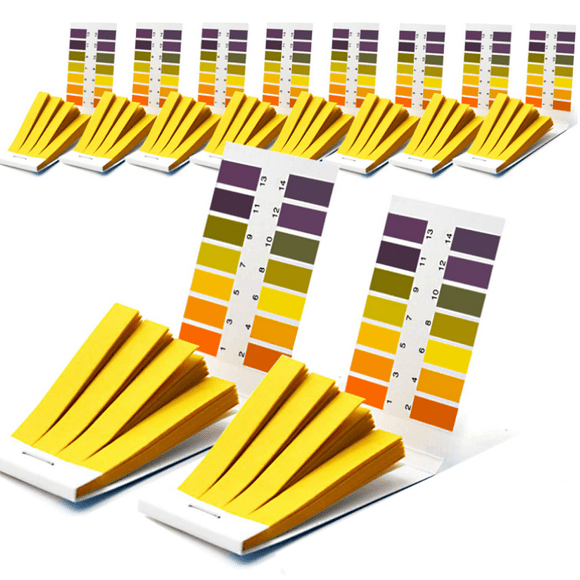 PH Test Strips 800 Strips, Professional Universal pH.1-14 Test Strips with Storage Box and Test Dropper for Teaching, Students, Chemistry Experiments, Saliva Urine Water Soil and Diet pH Monitoring