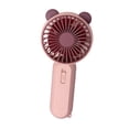thumbnail image 3 of ventilador de mano,Ventilador portátil Ventilador de mano Ventilador USB Ligero,Mini ventilador con clip para la cintura para viajar a la oficina,Bonito personal para colgar en el, 3 of 9