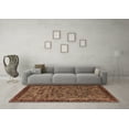 thumbnail image 3 of Ahgly Company Indoor Rectangle Oriental Brown Industrial Area Rugs, 2' x 5', 3 of 4