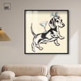thumbnail image 3 of Martini Pup II Shadowbox Print Cute Wall Decor by Art Remedy, Black Frame, 40 x 40, 3 of 7