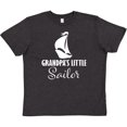 thumbnail image 3 of Inktastic Grandpas Little Sailor Grandchild Sailing Youth T-Shirt, 3 of 5