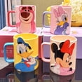 thumbnail image 3 of Tazas de Mickey Minnie Mouse Donaldduck con dibujos animados, bonitas, con asa, de cerámica, creativas, para café, taza de leche kawaii, regalos de dibujos animados, 3 of 5