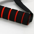 thumbnail image 3 of LOVIVER Bandes de Résistance Poignée avec Sangle en Nylon Anneaux en D pour Gym Noir et Rouge, 3 of 5