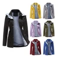 thumbnail image 3 of Chaqueta Cortavientos Con Capucha Desmontable De Moda, 3 of 4