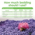 thumbnail image 2 of Carefresh 99% Dust-Free Playful Purple Natural Paper Small Pet Bedding with Odor Control, 50 L, 2 of 7