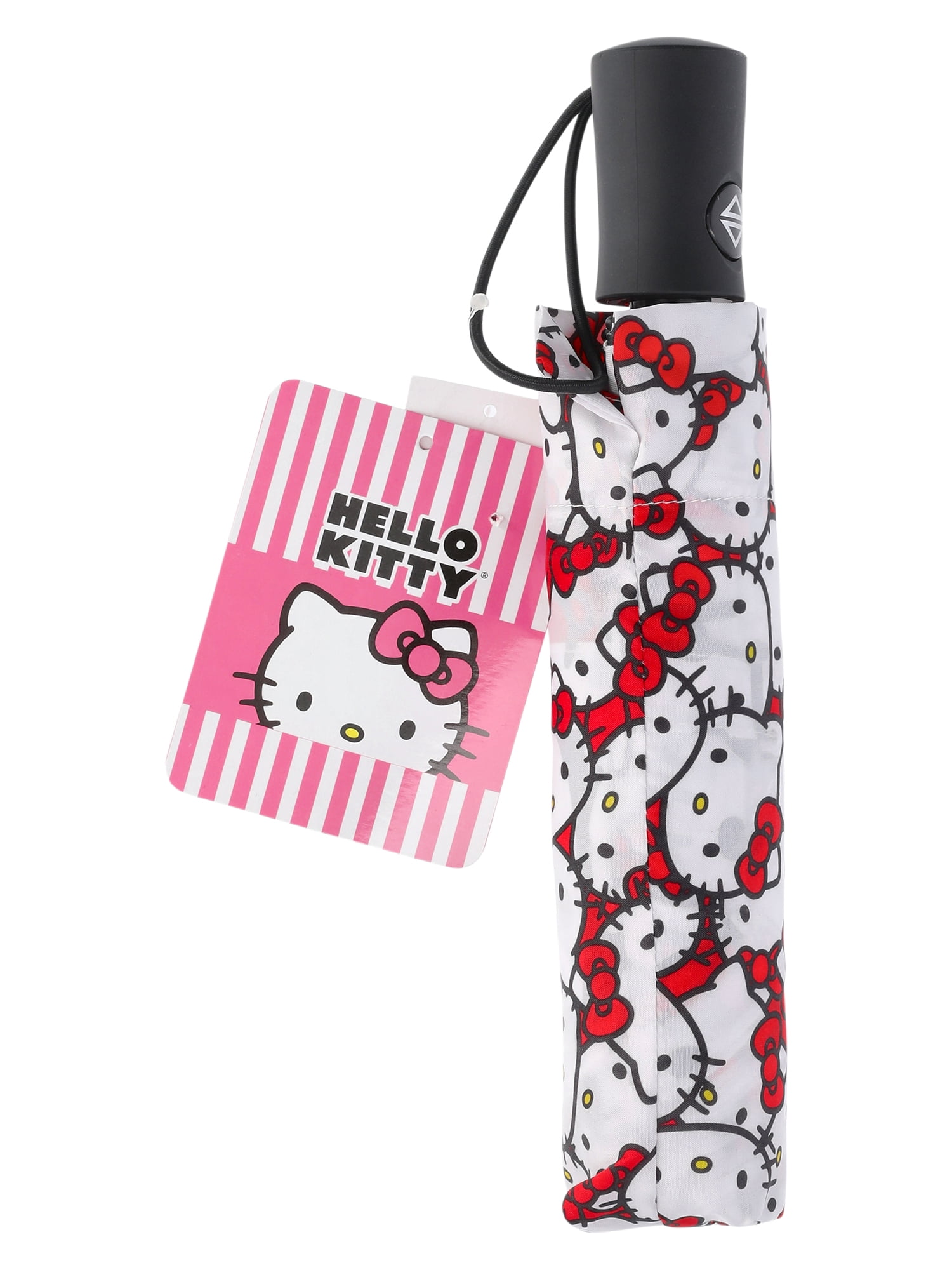 Hello Kitty 6 Panel Telescopic Umbrella with Auto Open Button