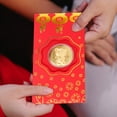 thumbnail image 4 of 10Pcs Enveloppes Rouges Chinoises Enveloppes d'Argent Chanceux 2022 Nouvel An Chinois Enveloppe de Tigre Feuille d'Or, 4 of 4