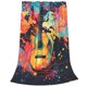 thumbnail image 2 of Balery World Map Guitar Illustration Manta de Felpa Suave y Acogedora – Cobija de Franela Aterciopelada para Cama, Lavable y Cálida para Sofá, Mascotas, Transpirable-80"x60", 2 of 7