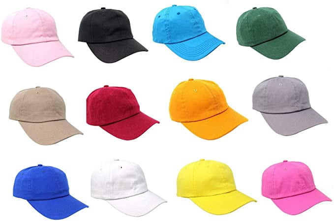 WAYCAP Wholesale 12-Pack Baseball Cap 