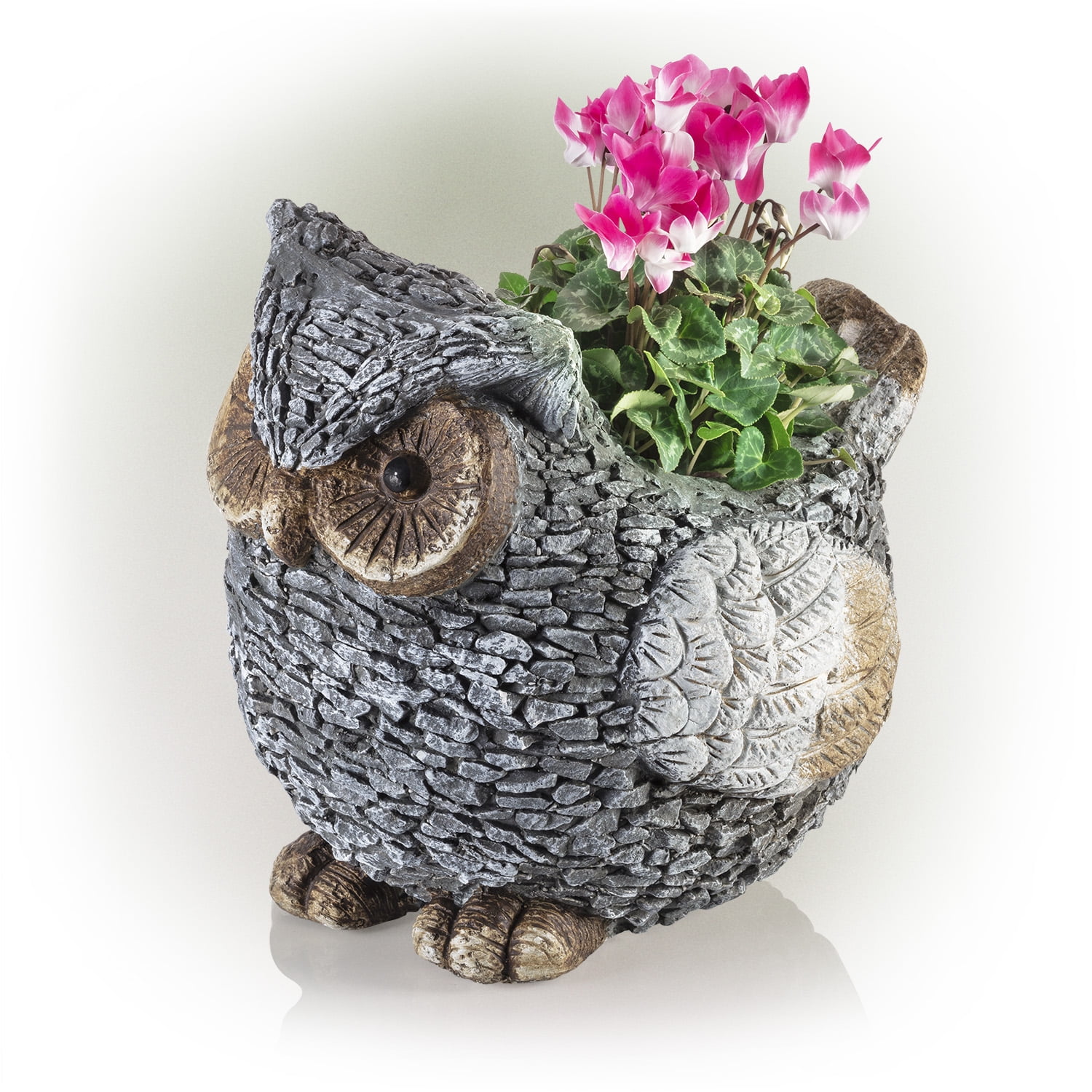 13 Inch Owl Planter - Walmart.com - Walmart.com