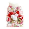 thumbnail image 4 of BAIANNAN Dog skirt Cat Princess Romantic Cherry Blossom Kimono Cotton-padded Small Dog Teddy Pet Clothes, 4 of 4