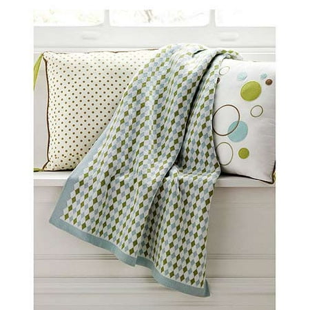 Migi Splash Argyle Print Blankt