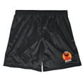 thumbnail image 3 of Sesame Street Elmo Scribble Mens Lined Mesh Shorts, Black, X-Large, 3 of 6