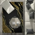 thumbnail image 4 of Hearth & Gear Modern Pattern Polyester Indoor Area Rug Soft Decorative Carpet For Living Room Bedroom Home Extra Large Throw Blankets Large Throw Blanket Cute Rugs for Bedroom Small Soft Throw Blanket, 4 of 5
