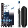 thumbnail image 2 of Danhjin Electric Brush Portable Toothbrush Rechargeable Toothbrush With 8 Brush Heads 6 Cleaning Modes Waterproof Toothbrush Long Working Toothbrushes For Adults Kids, 2 of 6