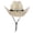 White Palm, variant on Chihuahua Western Palm Leaf Cowboy Hat (Men)