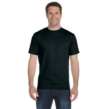 Hanes - Essential-T T-Shirt - 5280, Black, L, Pack Of 5, Hanes Mens T-Shirts