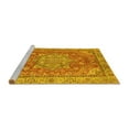 thumbnail image 2 of Ahgly Company Machine Washable Indoor Rectangle Persian Yellow Traditional Area Rugs, 3' x 5', 2 of 4
