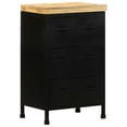 thumbnail image 1 of vidaXL Sideboard 47x35x76 cm Rough Mango Wood, 1 of 5