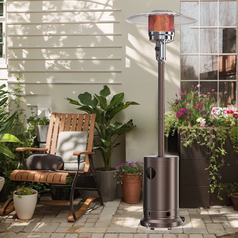 Taoset Propane Patio Heater, 48000 BTU with Wheels photo 2