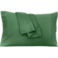 thumbnail image 2 of Royale Linens Queen Pillowcase Set of 2 - Bed Pillow Cover - 20" x 30" - Pillowcases - 1800 Brushed Microfiber, Wrinkle & Fade Resistant - Soft & Cozy- Queen Size Pillow Case (Queen, Hunter Green), 2 of 9