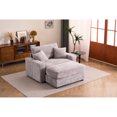 thumbnail image 3 of Comfy Chair With Removable - Modern Look, Soft Corduroy For Living Room, Bedroom, Apartment , Corduroy, Seating Small Look, 3 of 6