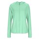 thumbnail image 5 of Craaazy Women's Slim Fit Full Zip Hoodie, Solid Color Long Sleeve Quick Dry Top, Sun Protection Hooded Jacket with Pockets for Daily Wear Gifts, 5 of 6