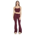 thumbnail image 2 of Mills by Millie Bobby Brown Women's Low Waist Flare Leg Pants, Sizes XXS- XXL, 2 of 5