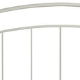 thumbnail image 4 of Hillsdale  Julien Textured White Metal Spindle Headboard 46H x 76W x 1.25D, 4 of 5