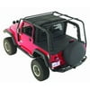 Smittybilt 76717 SRC Roof Rack 300 Lb Rating Black Textured Jeep 07-15 JK 4 Door Fits select: 2015-2018 JEEP WRANGLER UNLIMITED, 2012-2014 JEEP WRANGLER