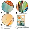 thumbnail image 3 of Designart "Exotic Bloom Profile I" Birds Of Paradise Floater Framed Canvas Prints, 3 of 5