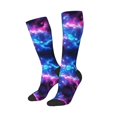 thumbnail image 2 of Women's Knee High Socks Galaxy Outdoor Casual Tube Socks, 2 of 7