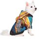 thumbnail image 2 of Fotbe Colorful Underwater Sea Turtle Sudadera con Estampado para Perros Pequeños – Suéter con Capucha para Mascotas, Tela Suave de Forro Polar con Bolsillo-Small, 2 of 7