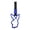 Blue, variant on Automotive Bumper Racing Tow Strap Rabbits Shaped Pull Rings Decoration For Interior And Exterior Use
