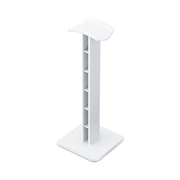 Gaming Headset Holder, Non-Slip Headphone Holder, Detachable Computer Headset Stand for Earphone Accessories, White