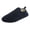 Dark Blue, variant on YLYL Warm House Slippers for Men Women Memory Foam Anti-Skid Sole Indoor Outdoor Bedroom Shoes