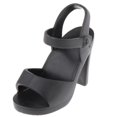 thumbnail image 1 of lionlar Chaussures de Poupée Mode Sandales en Gelée Tenue /4 Poupées Tenue Décontractée, Noir Foncé, 1 of 7