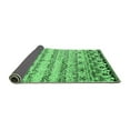 thumbnail image 2 of Ahgly Company Indoor Rectangle Abstract Emerald Green Contemporary Area Rugs, 3' x 5', 2 of 4