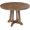 Phoebe Nanmu, variant on Luku Round Dining Table for 4, 47 in Rustic Kitchen Table with Wooden Base, Sturdy Metal Frame, Multifunctional Design, Easy Assembly for Dining Room, Living Room, Farmhouse Decor(Only Table)