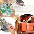 thumbnail image 7 of DIY Desktop Diamond Art Painting Kit, Christmas Tree Christmas House Santa Claus Acrylic Special Shape Diamond Art Ornament for Living Room Office Decorative Ornaments and Holiday Gifts, 7 of 7
