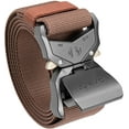thumbnail image 1 of shiyou-Tactical Belt, Military Hiking Rigger 1.5" Nylon Web Work Belt with Heavy Duty Quick Release Buckle, 1 of 4