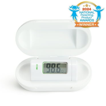 Munchkin® Mini Infrared No-Touch Forehead Thermometer for Baby, Kids & Adults, Includes Travel Case